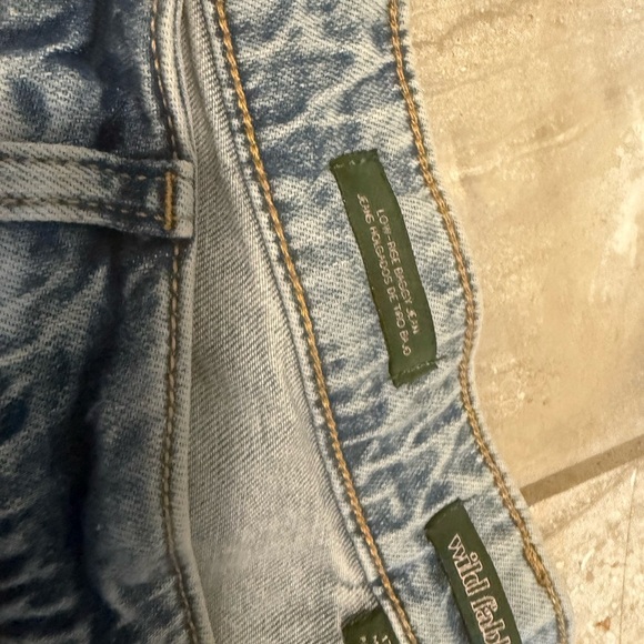 Wild Fable Light Blue Flare & Wide Leg Jeans - Picture 4 of 4